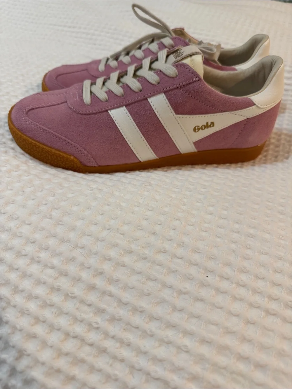 Gola Elan Sneaker in Candy and White. Size 8.5. New. Never worn.